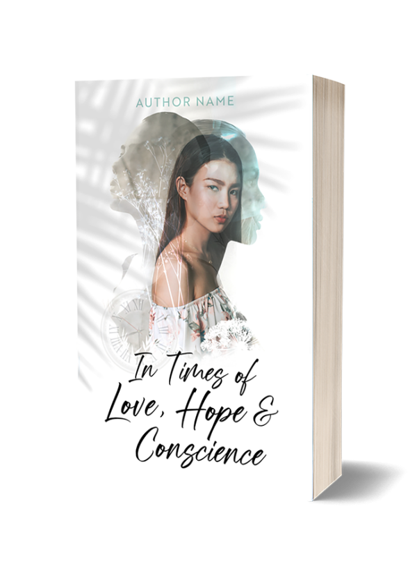 In Times of Love, Hope & Conscience: Premade eBook & Paperback Book Cover