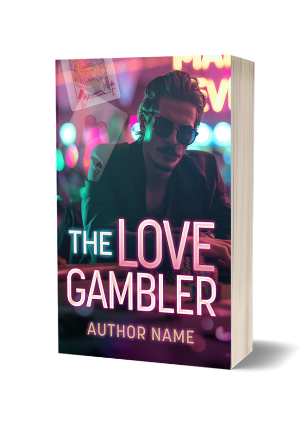 The Love Gambler: Premade eBook & Paperback Book Cover