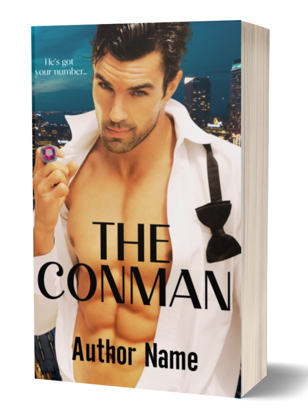Premade-Book-Cover-Romance-Conman-e1709744644665-600x817