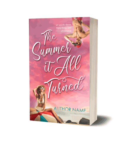 The Summer It All Turned: Premade eBook & Paperback Book Cover