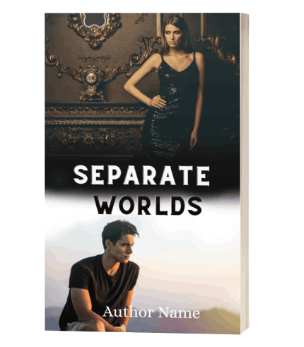 Separate Worlds: Premade Book Cover