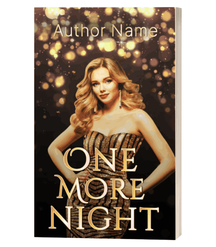 One More Night: Premade Book Cover
