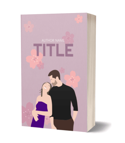 Floral Couple: Premade Book Cover
