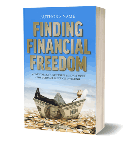 Finding Financial Freedom: Premade eBook & Paperback Book Cover