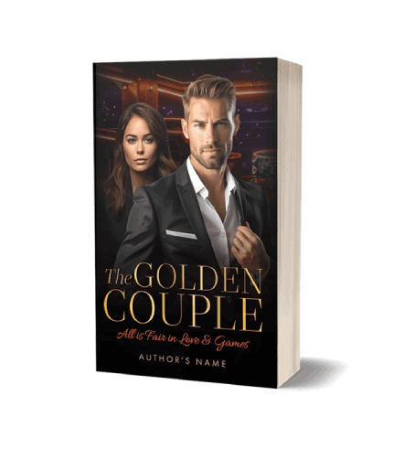 The Golden Couple: Premade eBook & Paperback Book Cover